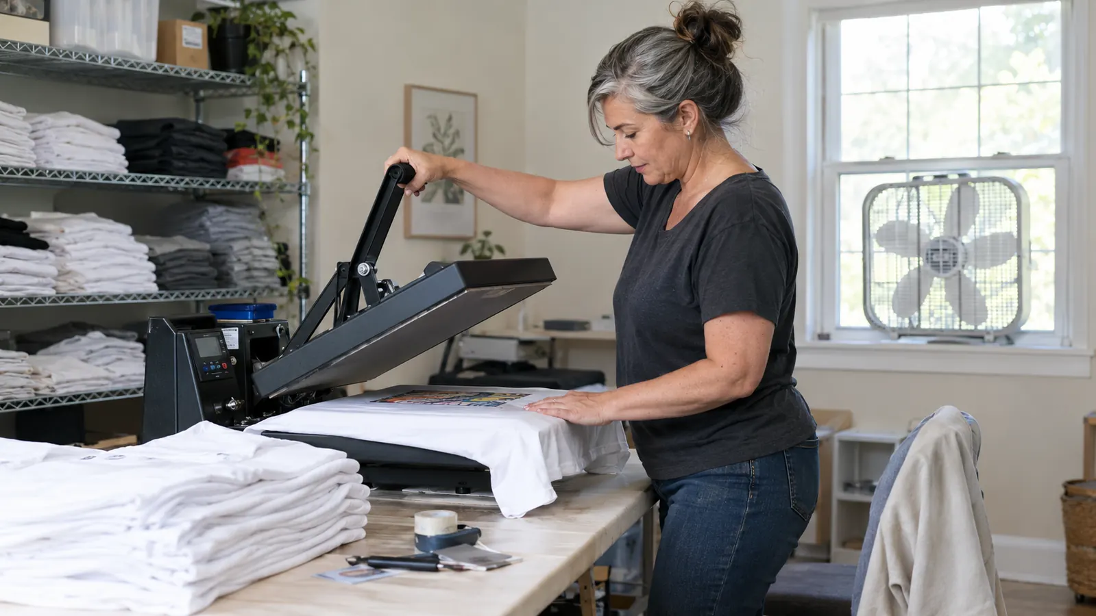 How to Press Your First T-Shirt with a Heat Press