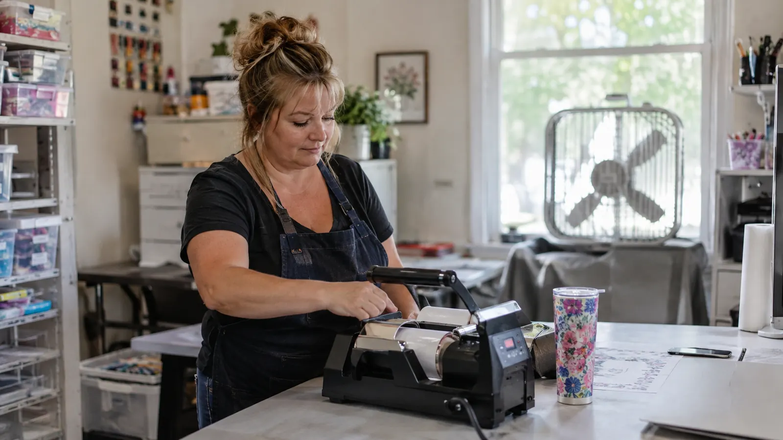 HTVRONT Auto Tumbler Heat Press: An Honest Review